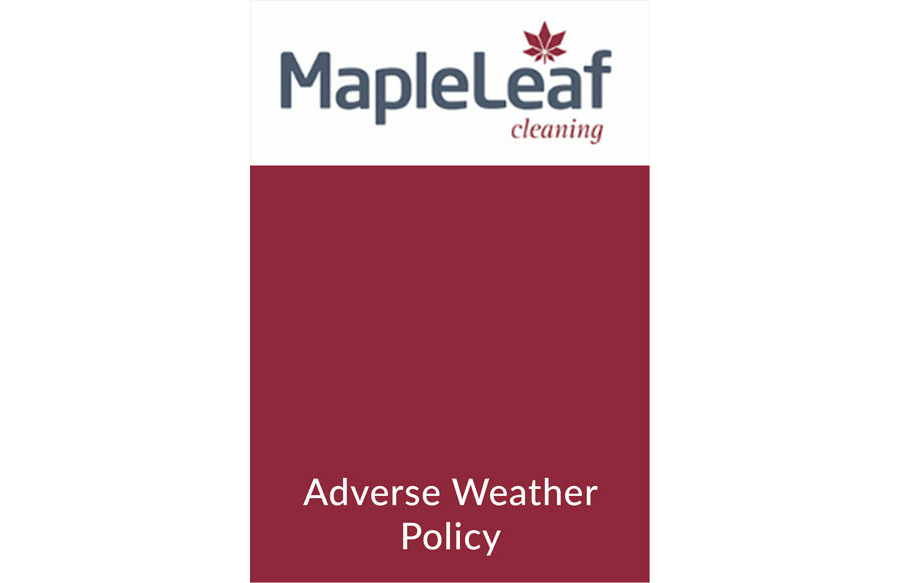 Adverse Weather Policy